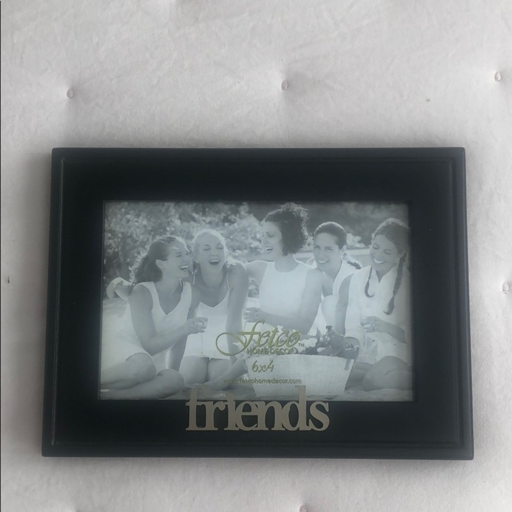 Fetco Home Decor picture frame black 6x4
